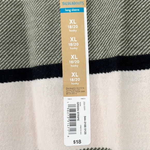 Thereabouts Big Kid Boys Crew Neck Long Sleeve Pullover Size XL 18/20 - Picture 4 of 7